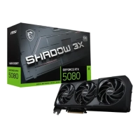 MSI GeForce RTX 5080 16G SHADOW 3X OC 16GB GDDR7 850W Graphics Card